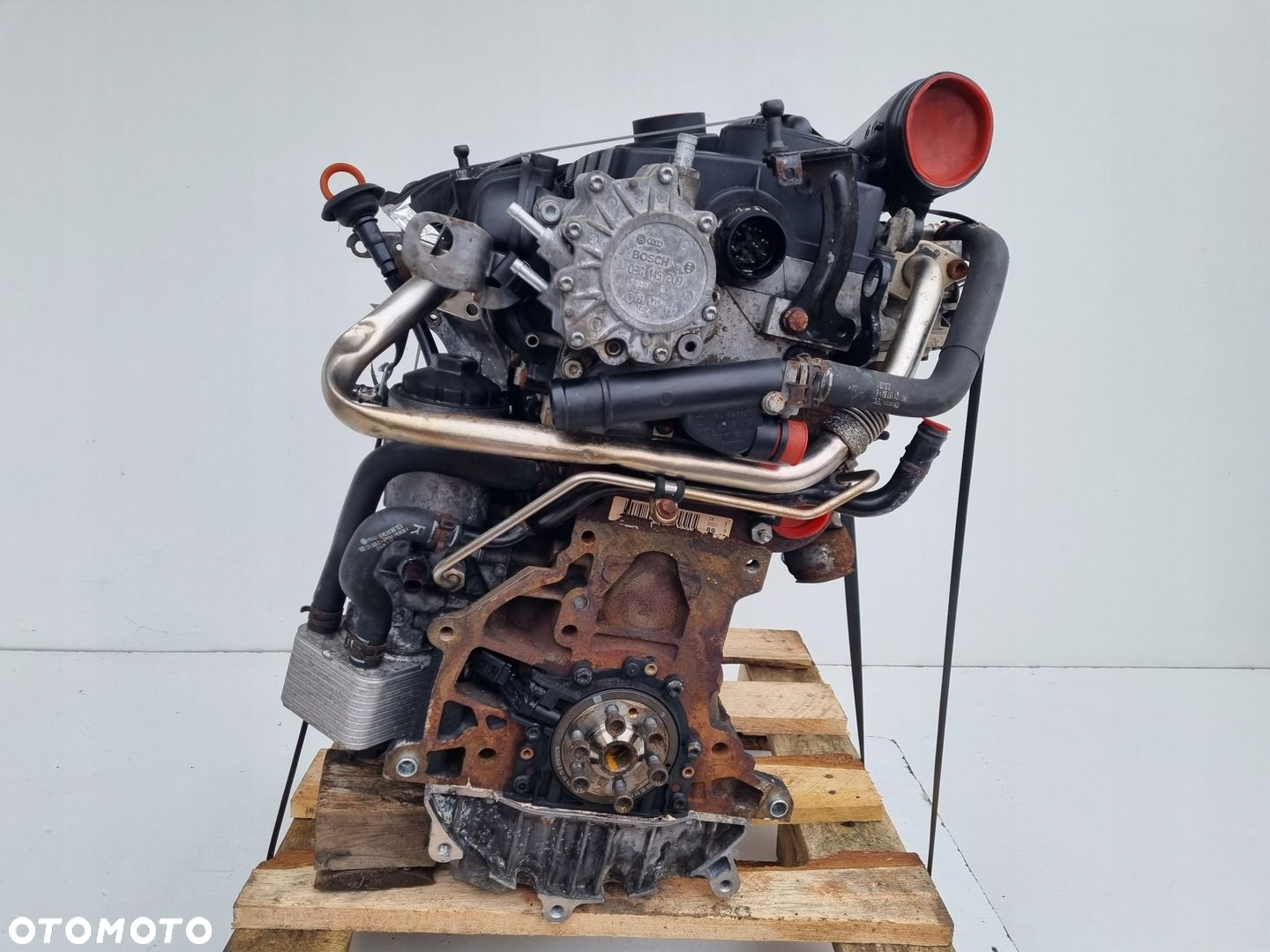 SILNIK KOMPLET Audi A3 II 8P 2.0 TDI 140KM ładnie pracuje BKD - 9