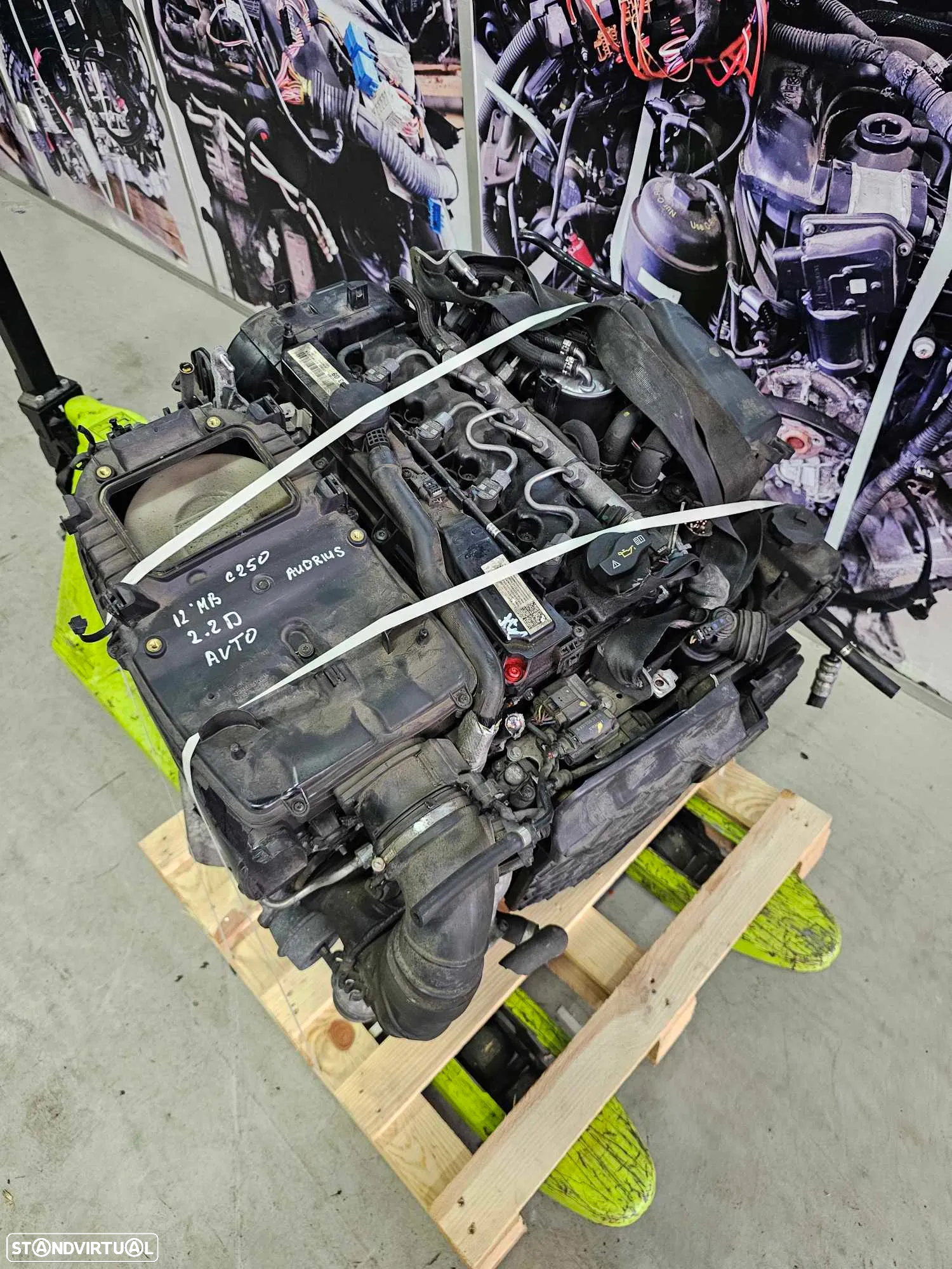 Motor Mercedes C220 2.1 CDI de 2016, ref 651 911 - 3