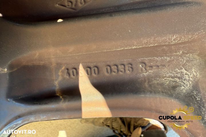 Jante cu anvelope 225/45/R19 7.0JX19 ET40 403007598R 403004369R Renau - 7