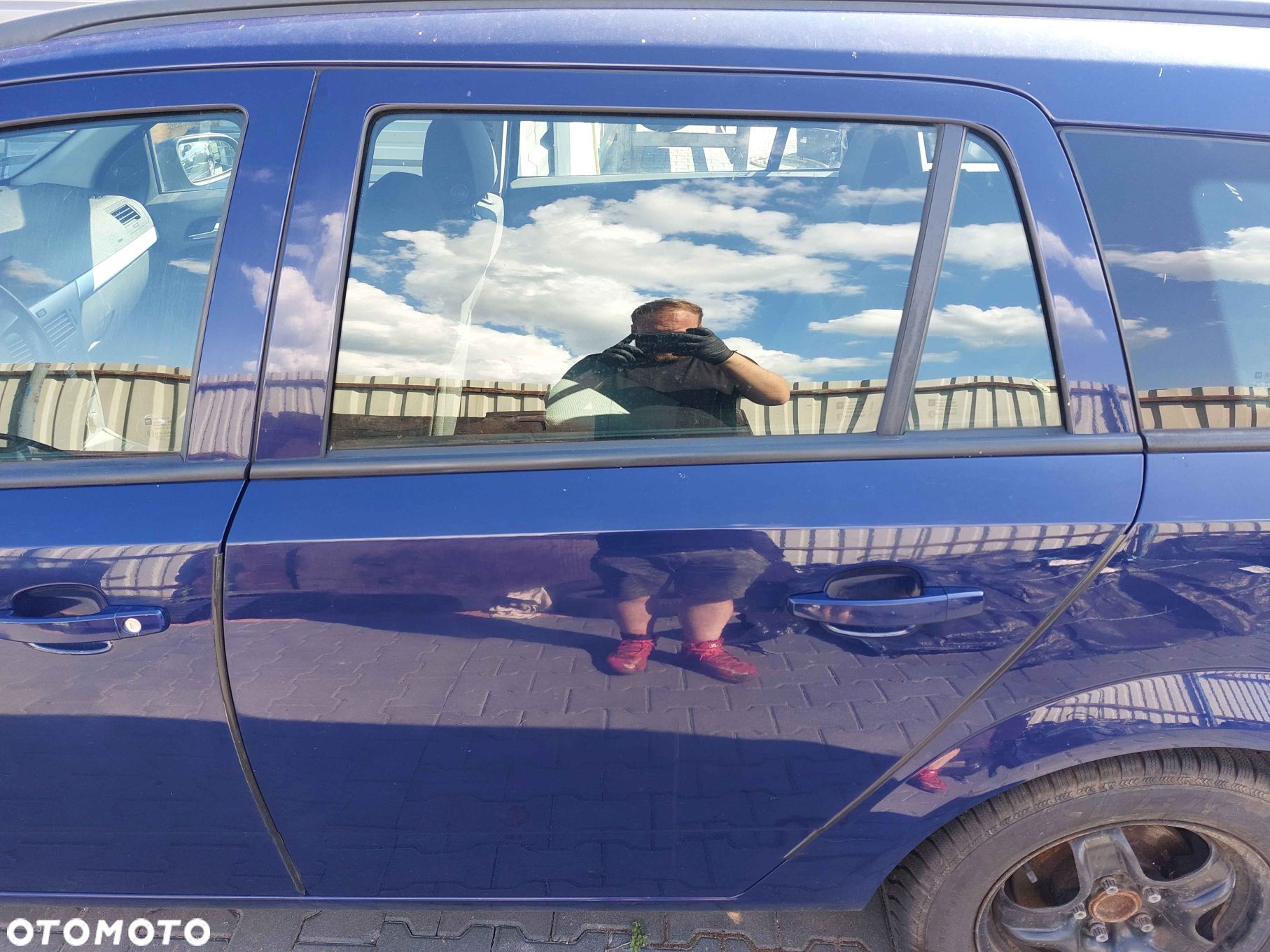 DRZWI KOMPLETNE LEWY TYŁ OPEL ASTRA H III KOMBI Z20Z - 1