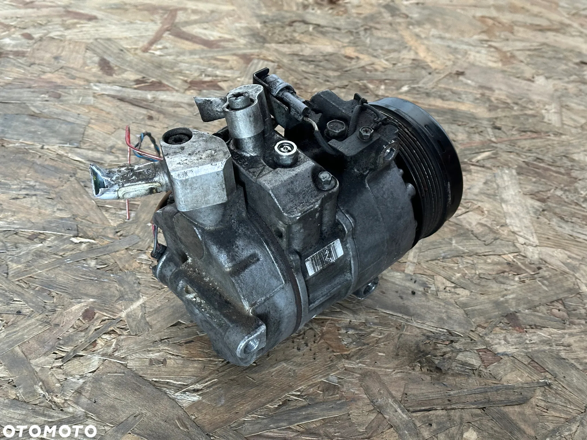 SPRĘŻARKA KLIMATYZACJI MERCEDES C-KLASA W204 2.2 CDI 13' 447280-7090 - 2