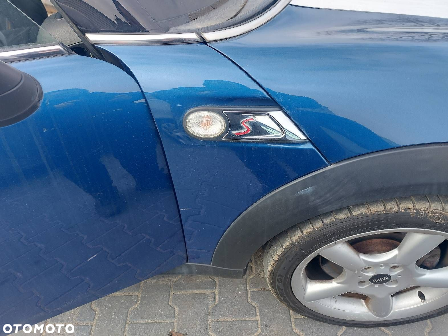 KOMPLETNY PRZÓD MASKA ZDERZAK LAMPA BŁOTNIK MINI CLUBMAN I A63/5 - 2