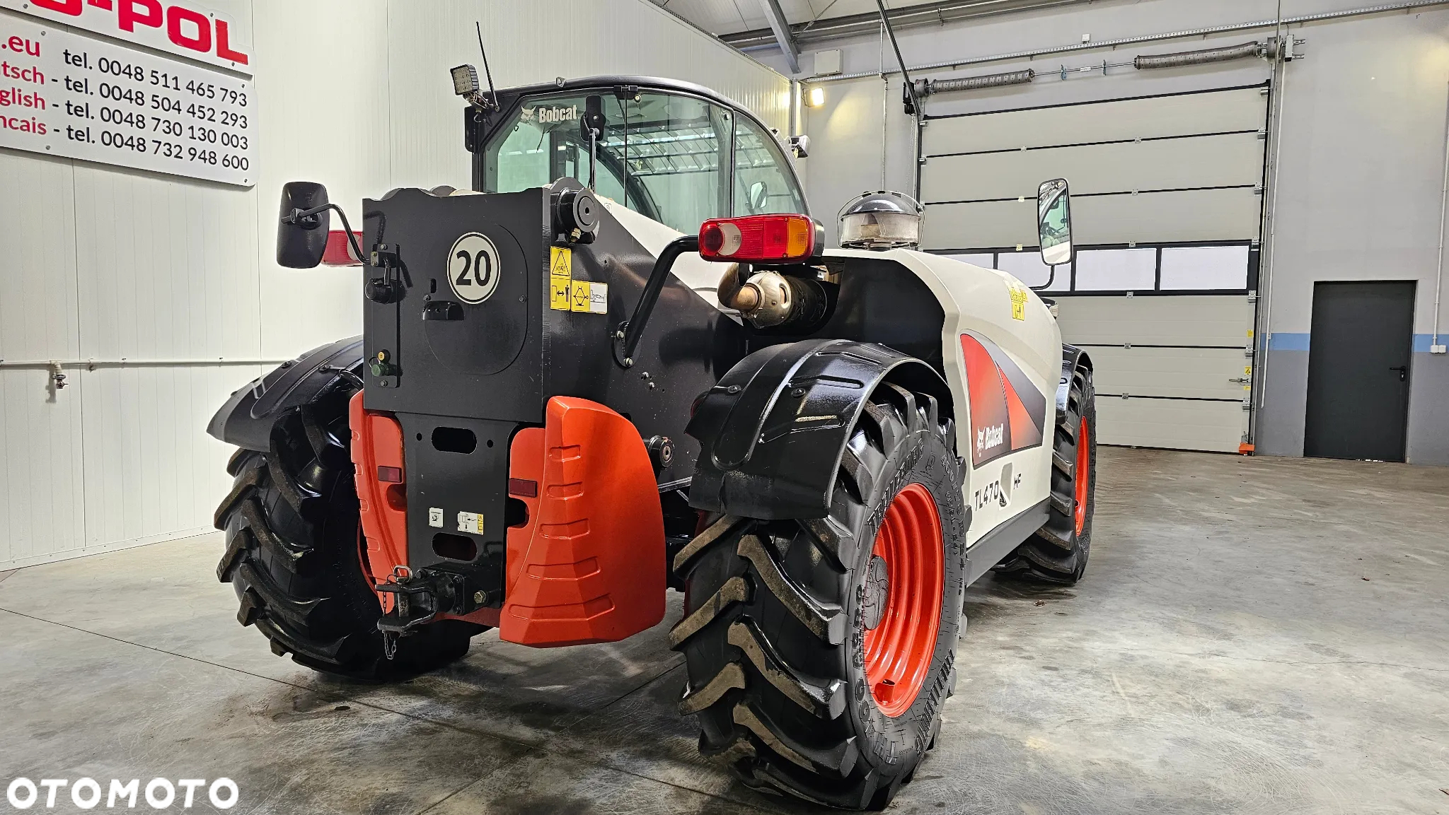 Bobcat TL 470 HF Klimatyzacja Ładowarka teleskopowa Massey Ferguson Jcb Manitou - 9