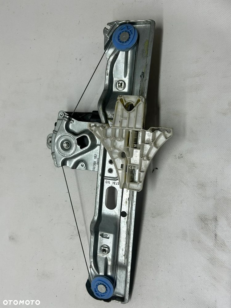 Saab 95 9-5 NG podnosnik szyby prawy tył  tylny 2010-2012 13256005 - 4