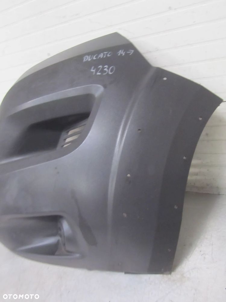 Narożnik Zderzaka Lewy Przód Z Poszerzeniem pod halogen Citroen Jumper-Ducato-Boxer 2014- - 2