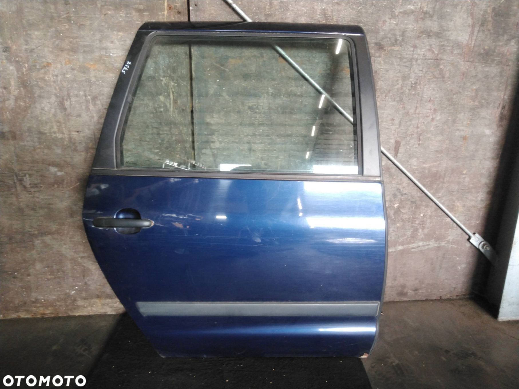DRZWI KOMPLETNE PRAWY TYŁ VW SHARAN MK1 LIFT LB5N - 1
