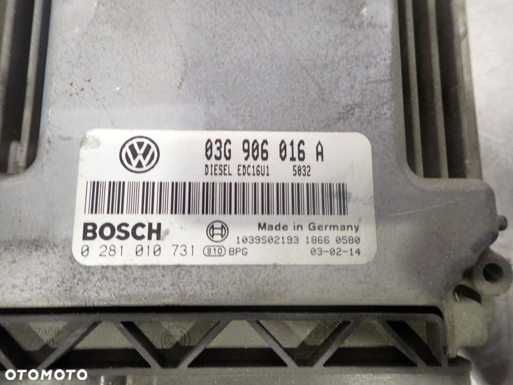 KOMPUTER SILNIKA VOLKSWAGEN TOURAN 1.9 - 4