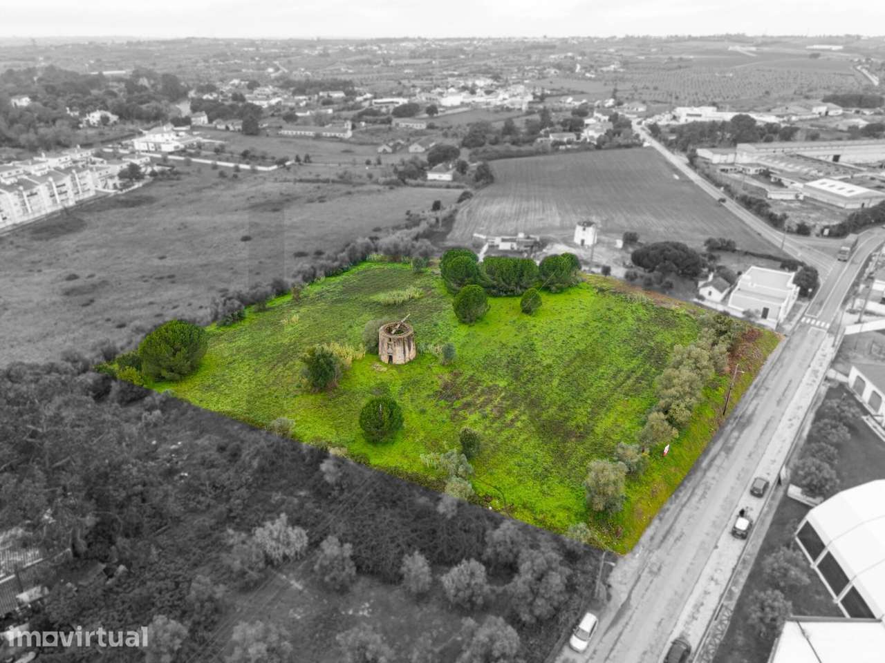 Terreno em Casal das Pratas - Cartaxo ( Para Construção) de 9480 m2 - Grande imagem: 3/25