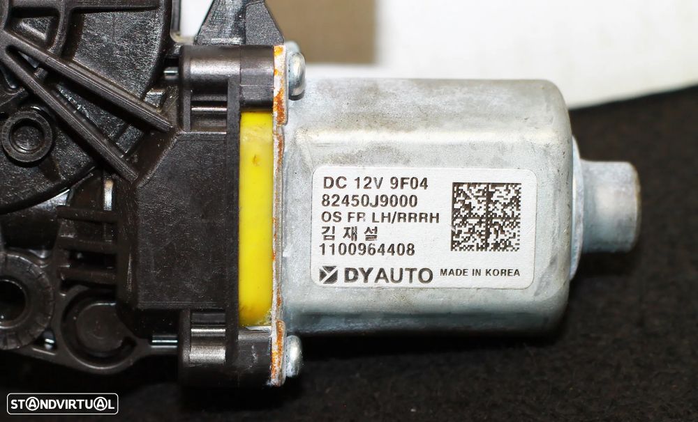 MOTOR ELEVATÓRIDO DO VIDRO TRASEIRO DIREITO HYUNDAI KAUAI - 4