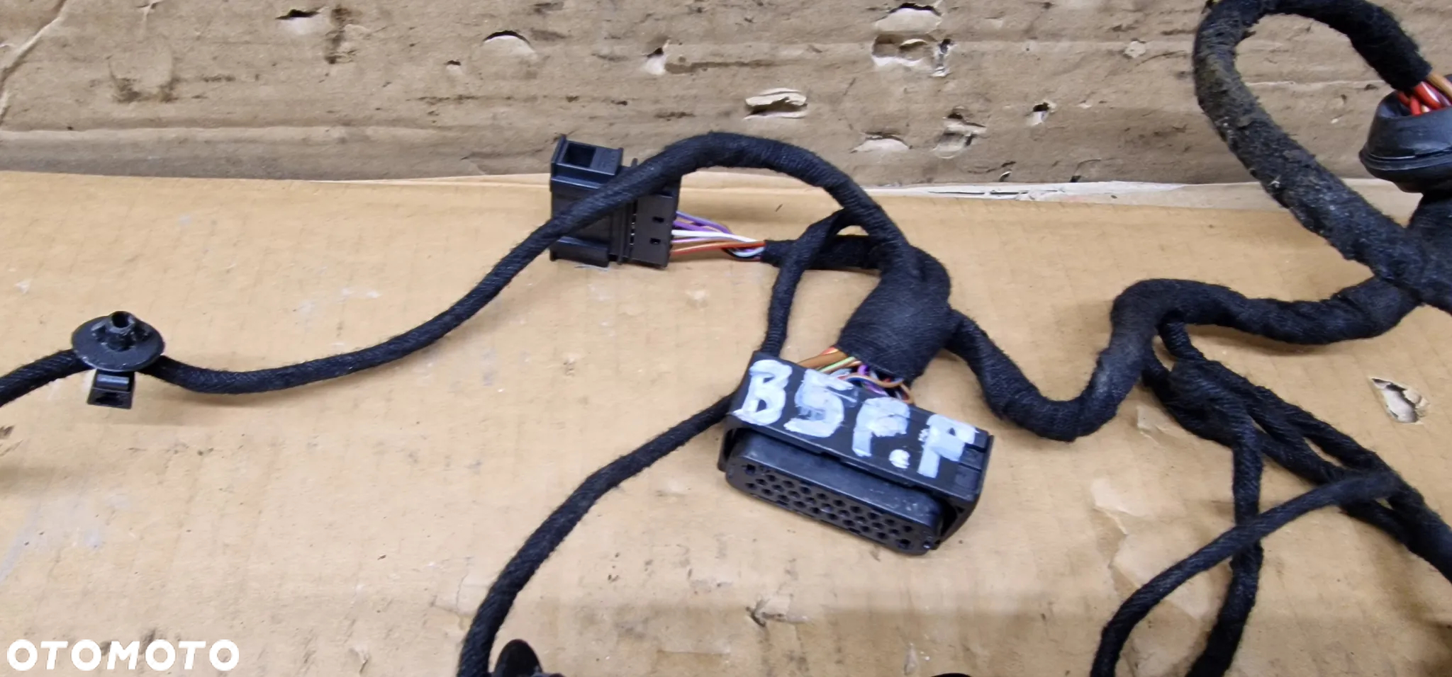 Wiązka instalacja drzwi prawy przód VW Passat B5 FL 3B0971121AH - 4