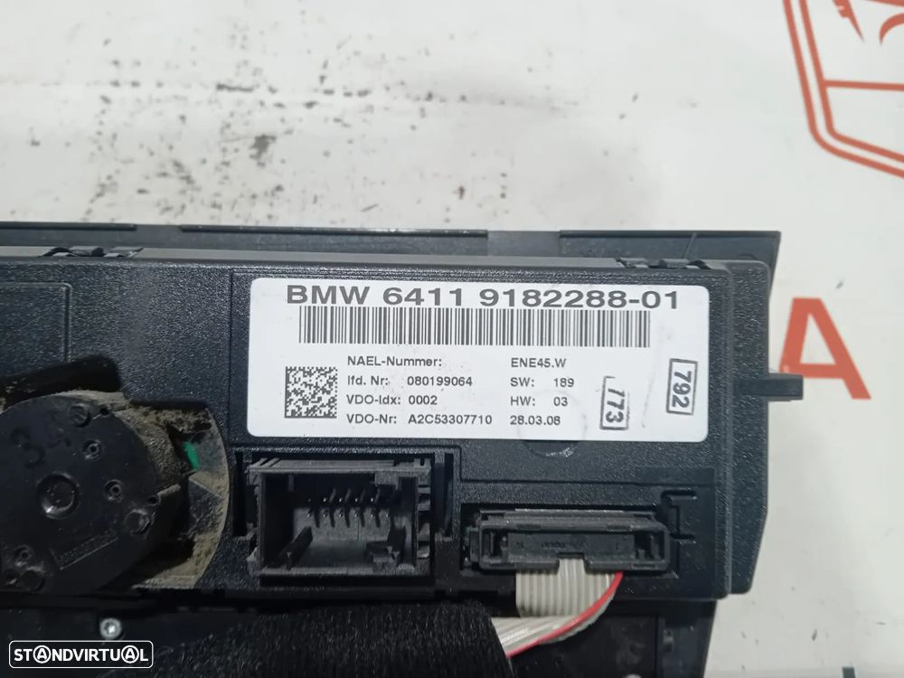 Climatronic BMW Série 1 E90 E91 9182288 Original - 4