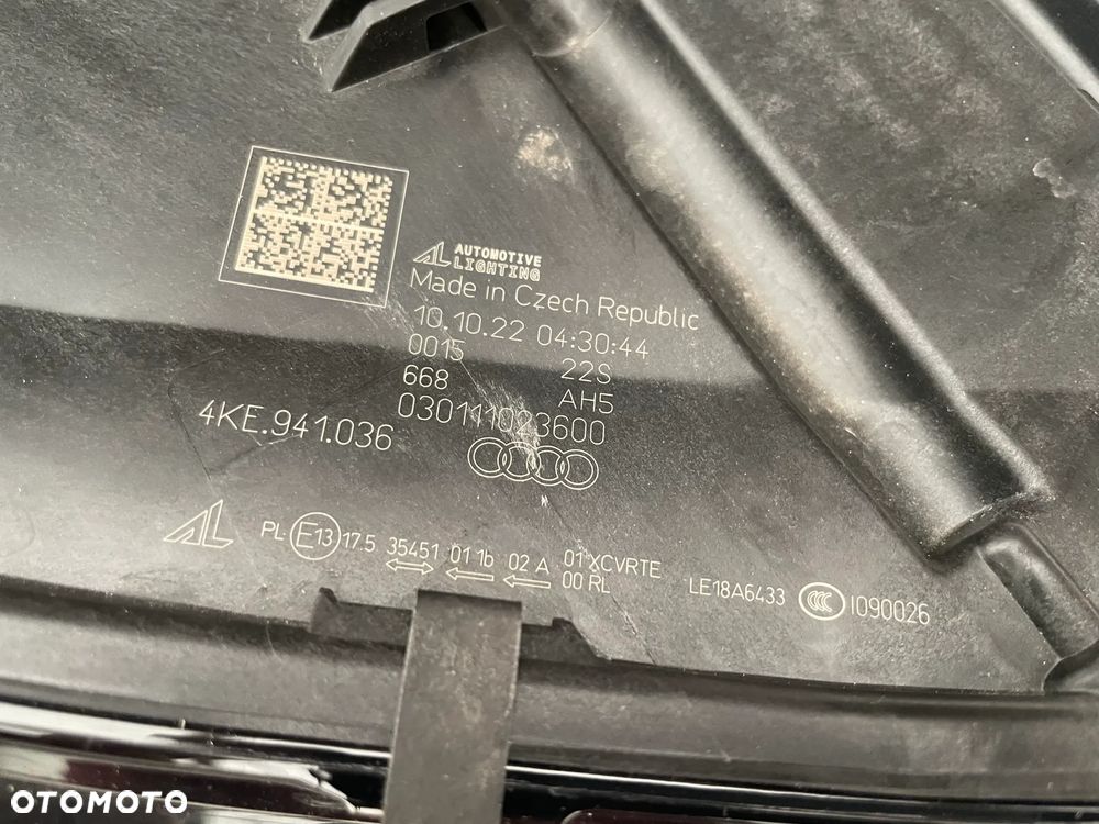 Audi E-Tron reflektor prawy matrix digital 4KE941036 - 4