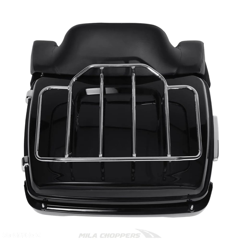 Kufer centralny z lampą tylną i bagażnikiem Harley Davidson Touring 14+ - 2