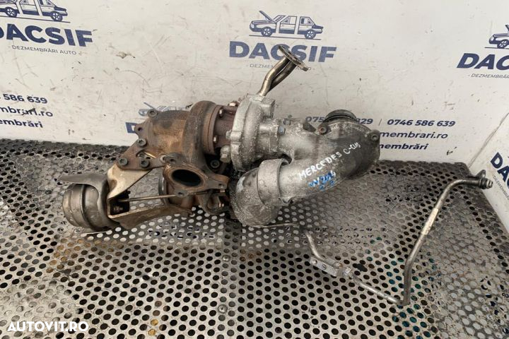 TURBINA TURBOSUFLANTA W204 2.2 CDI MX 1253 Mercedes-Benz C-Class W204/S204  [din 2007 pana  2012] s - 2