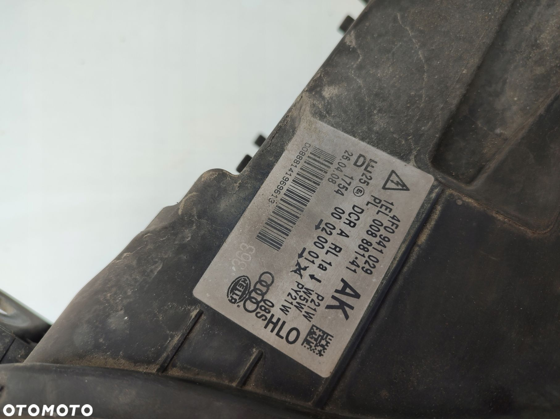 Lampa lewy przód AUDI A6 C6 XENON EUROPA ORYGINAŁ 4F0941029 - 5