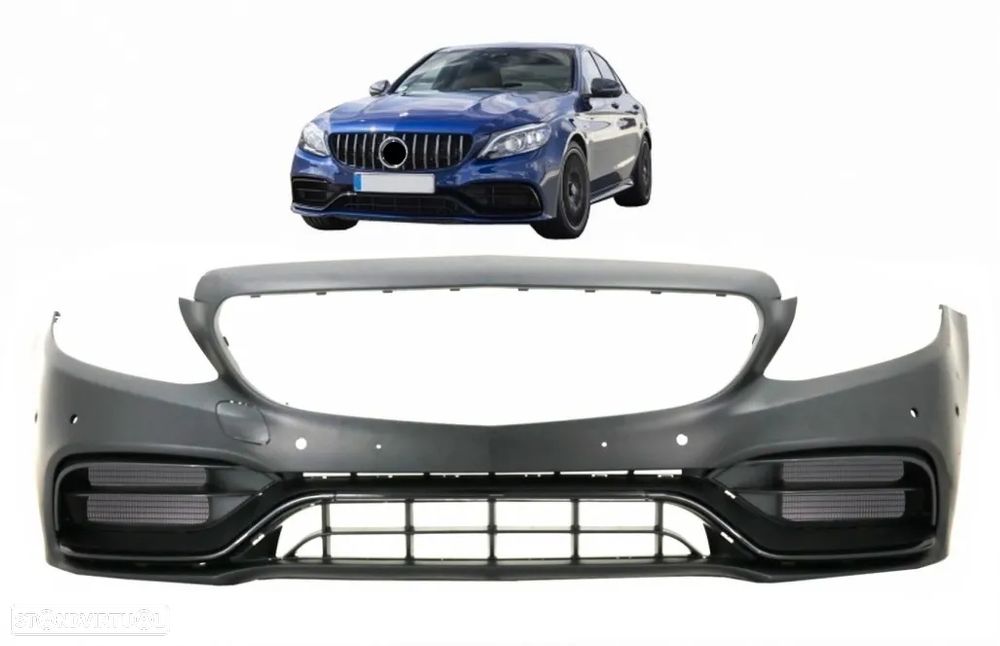 Para-choques Mercedes C W205 C205 (2014  a 2021) - 11