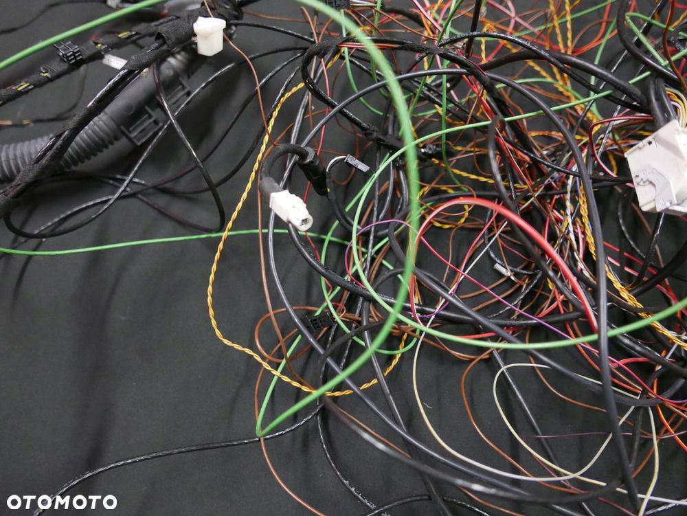 bmw f12 wiązka instalacja radia nawigacji 9247162 - 3