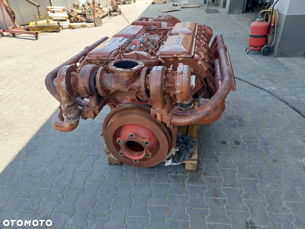 Silnik spalinowy Deutz BA12L716 BF BA 12L 716 12-cyl Turbo Engine Kruszarka Lokomotywa Rozściełacz Agregat - 13