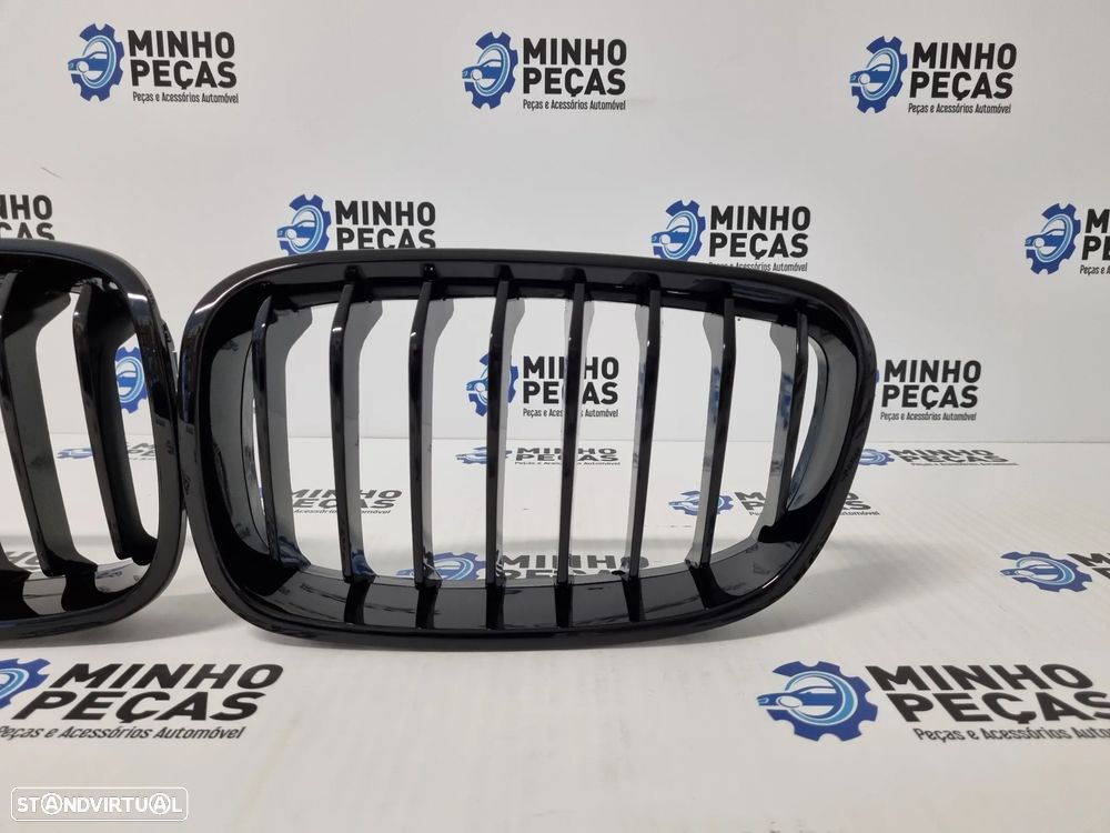Grelhas Frontais BMW (F20/F21) Pré LCI 1 Lâmina - 6