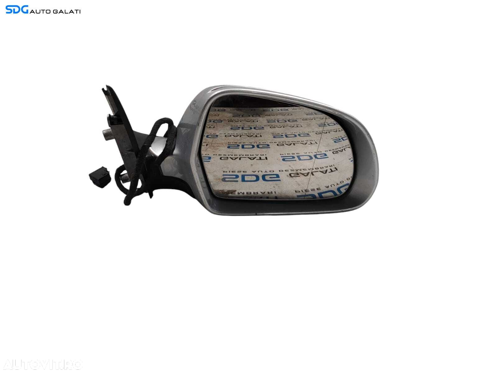 Oglinda Dreapta Electrica cu Pliere Electrica si Lumina Ambientala Skoda Superb 2 2008 - 2013 Culoare LA7W [LR0576] - 3