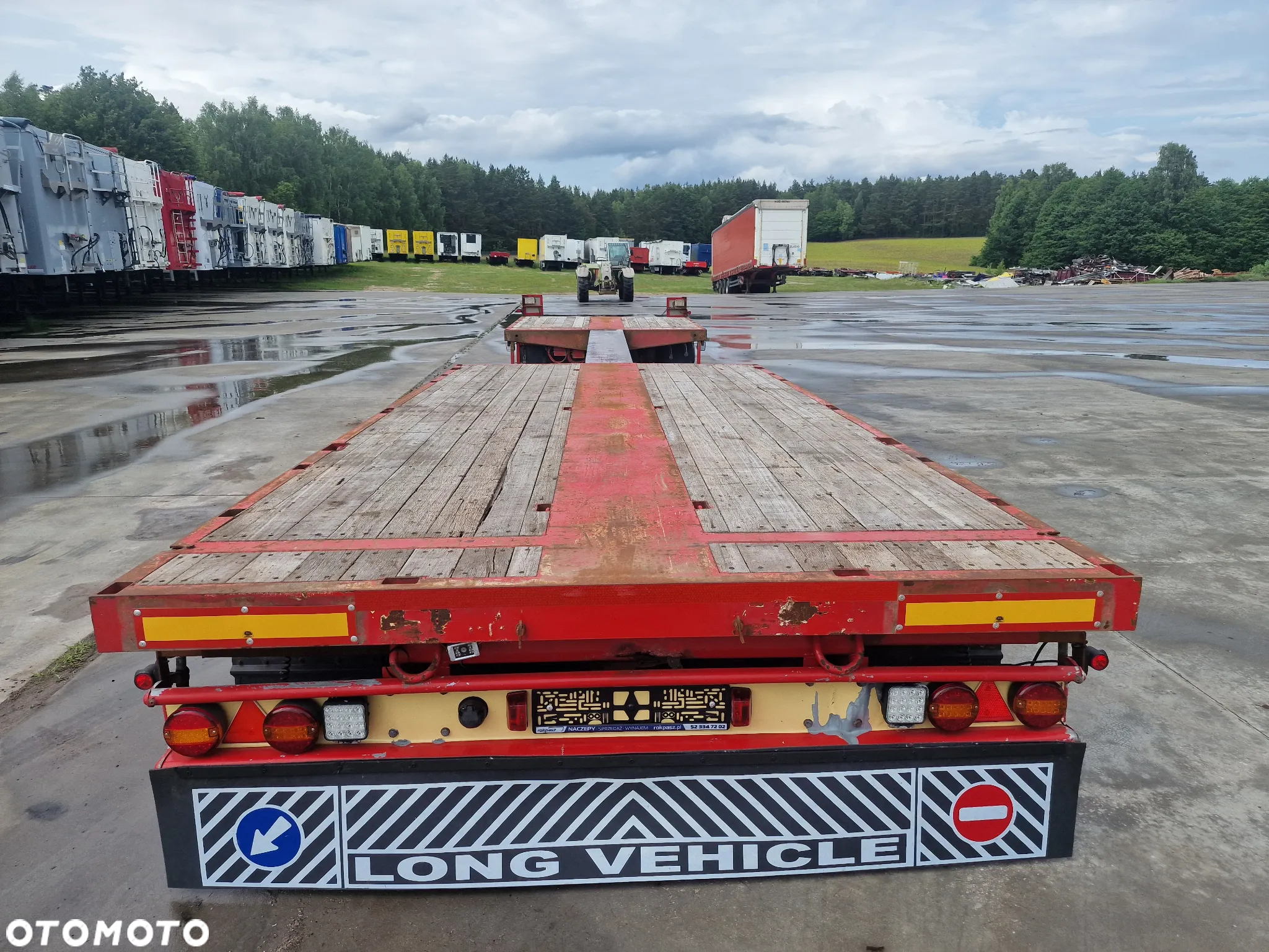 Broshuis Przyczepa Platforma Niskopodwoziowa Rozciągana do 11,00 m - 4
