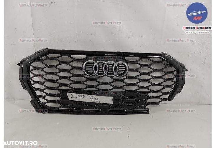 Grila Centrala Radiator S Line originala Audi  Q3  F3 [2018 - 2024] - 1