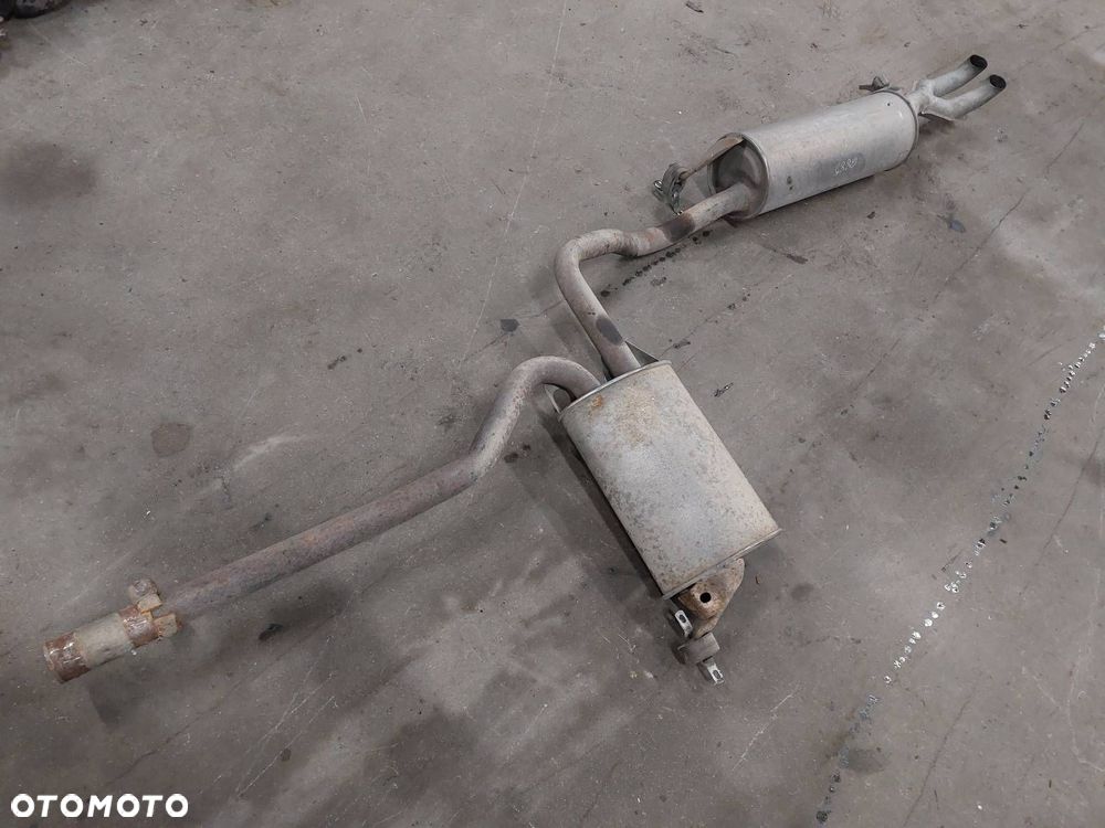 TŁUMIK WYDECH ŚRODKOWY KOŃCOWY AUDI A4 B5 1.6 8V 8D0253611Q 8D0253411D - 2