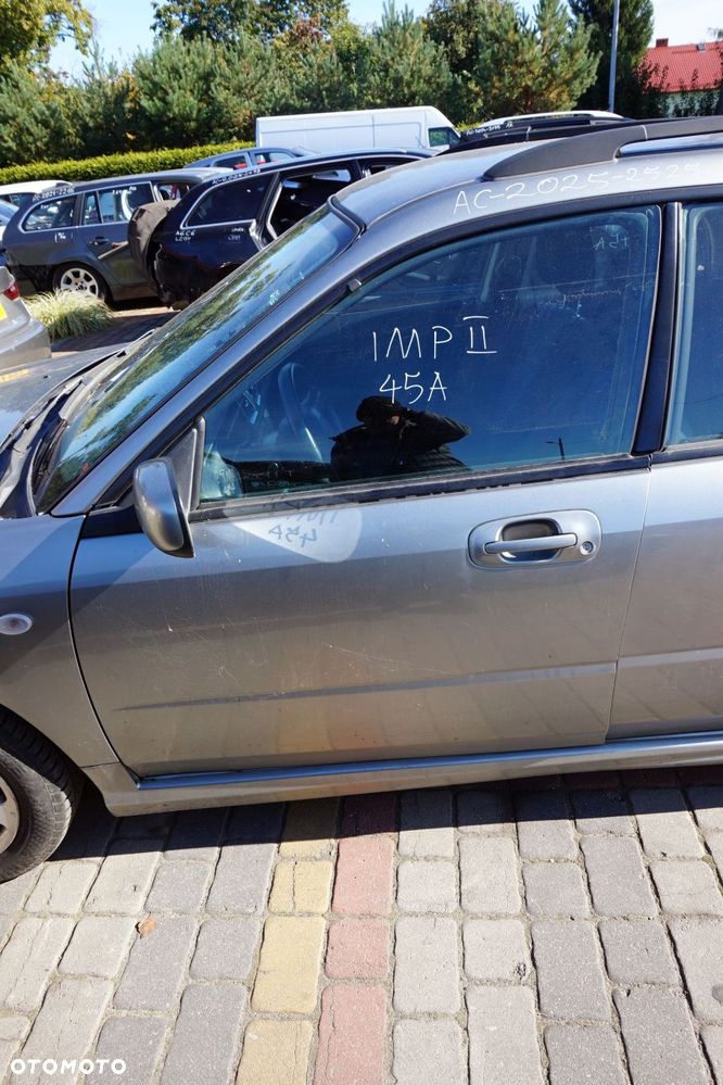 DRZWI PRZEDNIE LEWE IMPREZA II GD LIFT KOMBI 45A  SZARY SUBARU 2006-2007 - 1