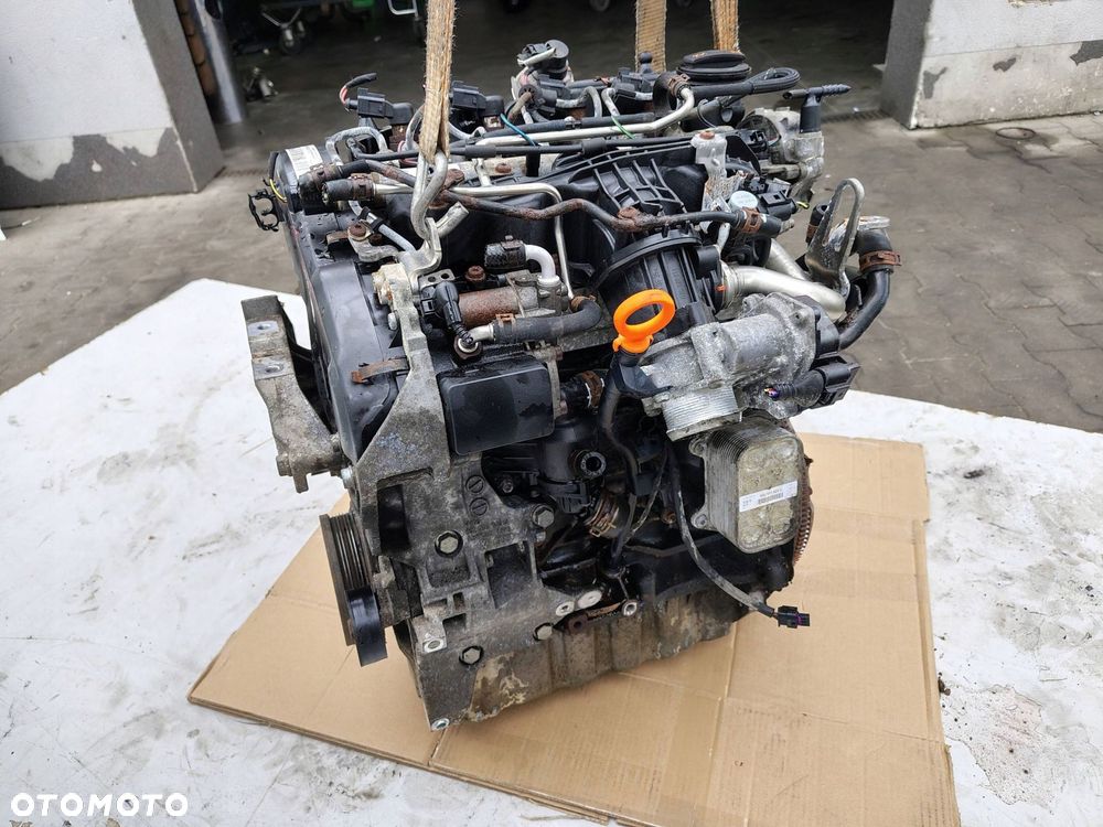 SILNIK KOMPLETNY CAY CAW BEZ NASTAWNIKA VW CADDY 3 III 1.6 TDI 96 TYŚ KM - 10
