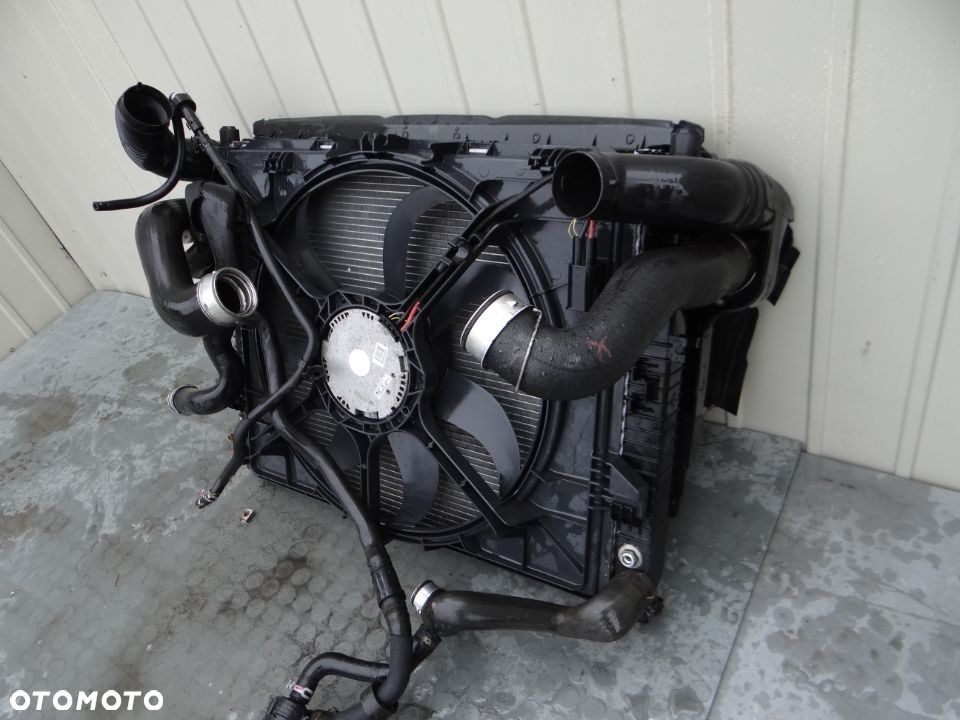 ML W164 3.0 CDI Chlodnice wentylator intercooler komplet - 8