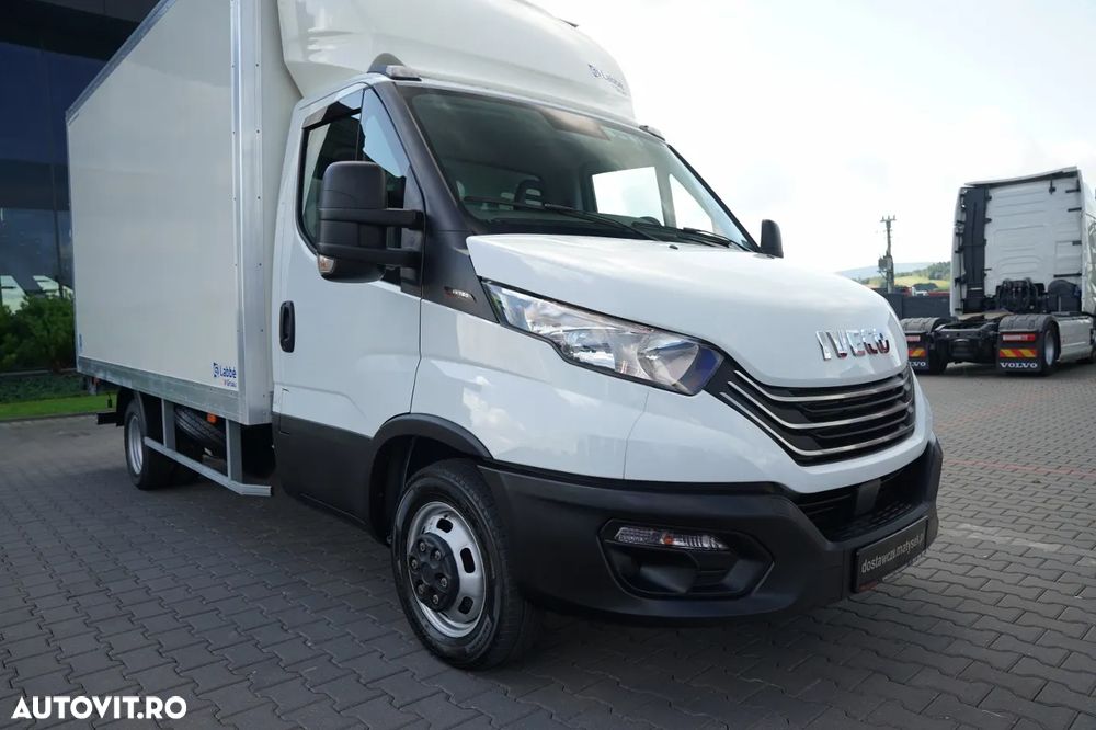 Iveco DAILY 35-160 / CONTAINER - 4,3 M / ELEVATOR SORENSEN - 750 KG / 3 LOCURI / DOUĂ / IMPORTAT / - 10