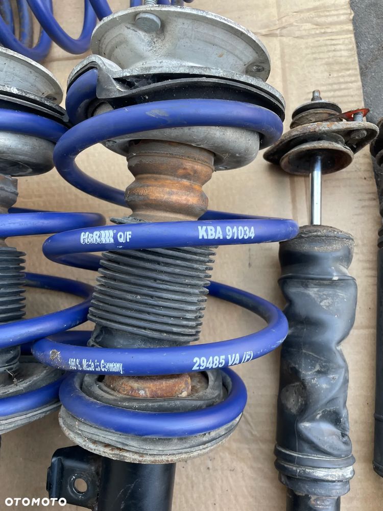 BMW E46 AMORTYZATOR BILSTEIN SPRĘŻYNY OBNIŻAJĄCE PRZÓD TYŁ H&R - 5