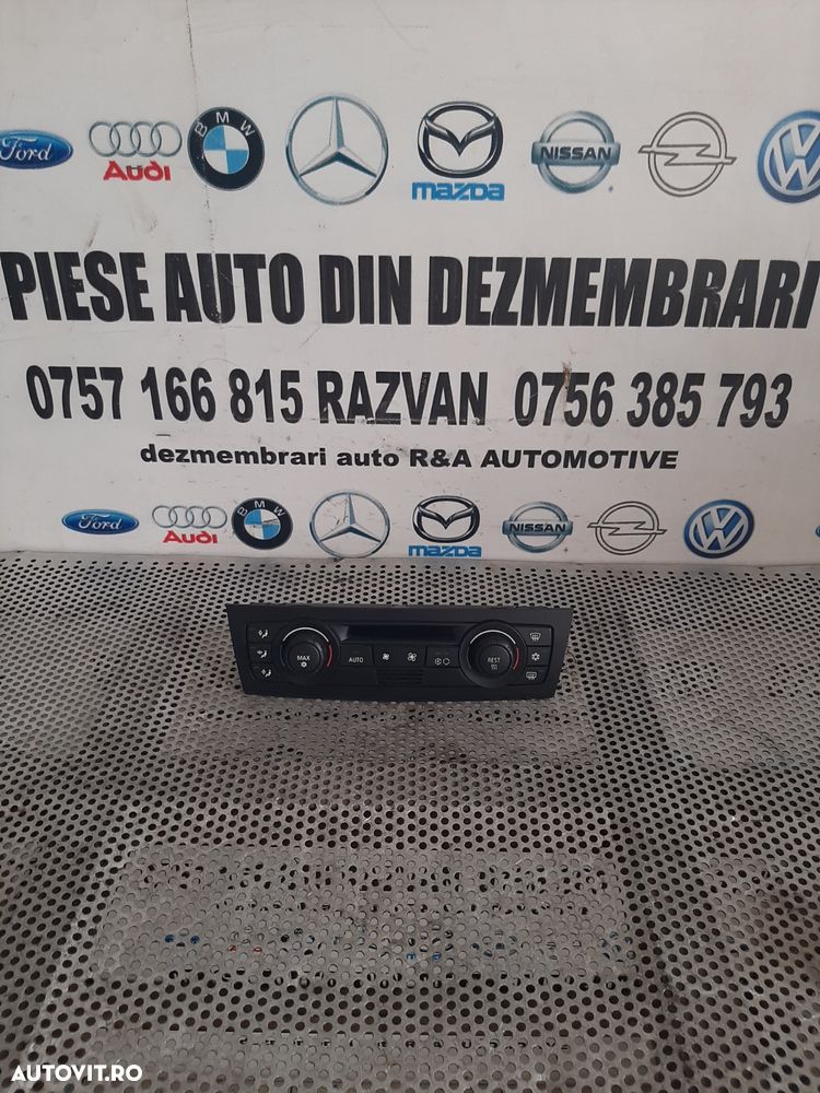 Panou Modul Comenzi Clima Ac Climatronic Bmw E90 E91 E92 E93 E87 E88 E81 E82 Cod 9220610 - 1
