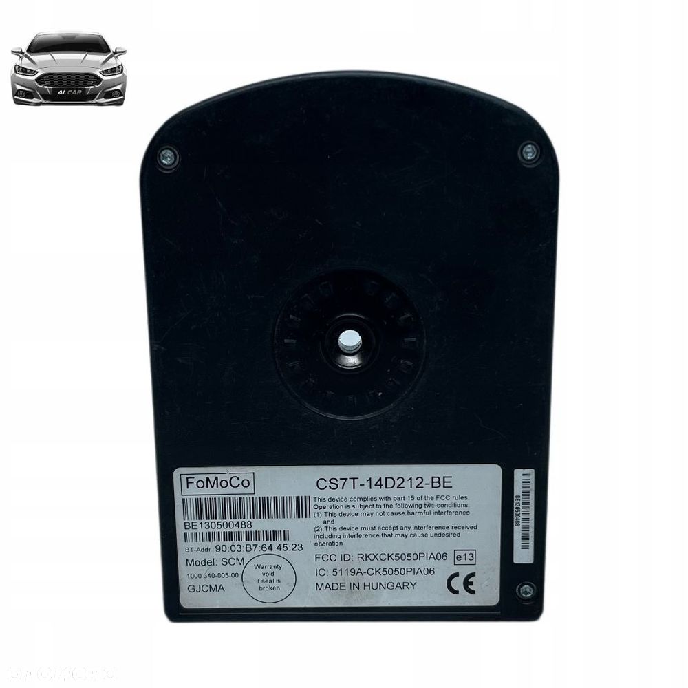MODUŁ BLUETOOTH FORD MONDEO MK4, S-MAX MK1 CS7T-14D212-BE - 1