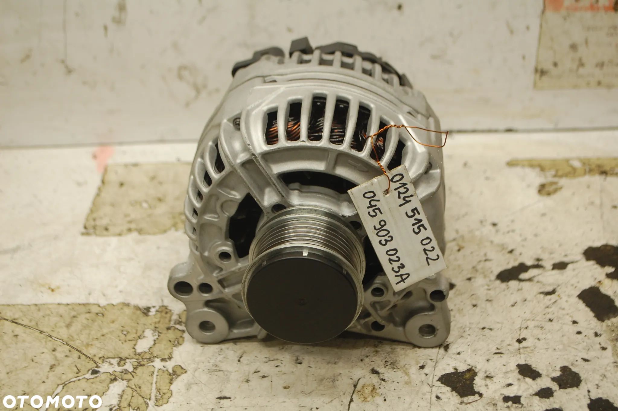ALTERNATOR REGENEROWANY 045903023A BOSCH 120A VW POLO IV 9N 1.4 TDI SKODA AUDI SEAT 0124515022 - 1