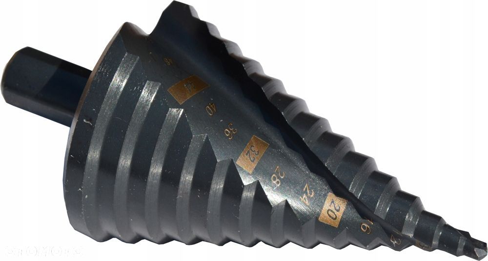 WIERTŁO STOPNIOWE SPIRALNE DO METALU 4-39 mm - 3