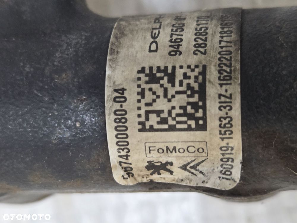 LISTWA WTRYSKOWA 9674300080-04 CZUJNIK 9814383880 FORD MONDEO MK5 2.0 TDCI - 12