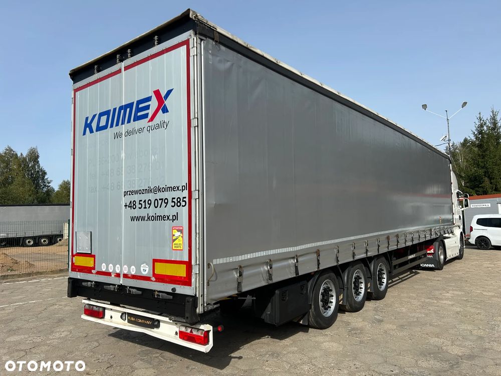 Schmitz Cargobull SCHWARZMULLER / PODNOSZONY DACH 385/55 R 22.5 OPONY / BARDZO LEKKA WAGA 5960 KG / 2016 ROK !! - 1