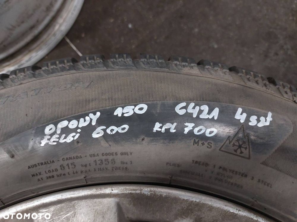 FELGI ALUMINIOWE 4 SZT ENZO 5x100 6,5Jx15 ET40 FI57,1 GOLF IV A3 8L - 2