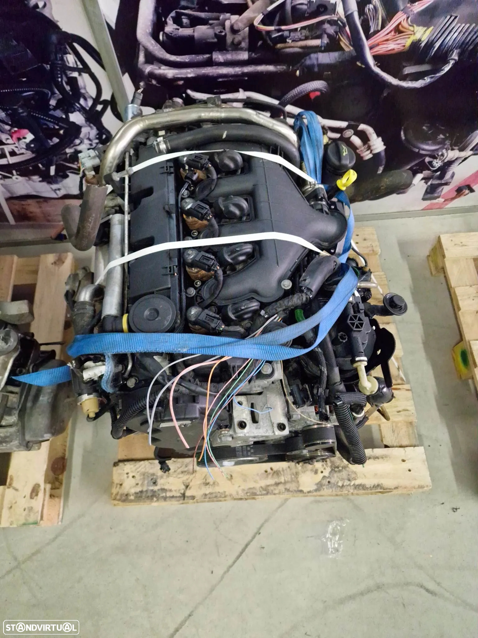 Motor Peugeot Expert III 2.0 hdi 2010, de 120cv, ref: RHK - 3