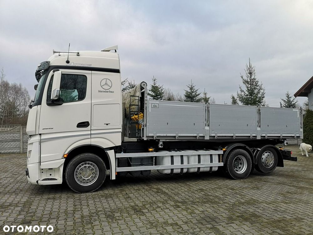 Mercedes-Benz Actros 2545 Wywrotka 3-Stronna Elbo 6x2 Niski Przebieg! - 9