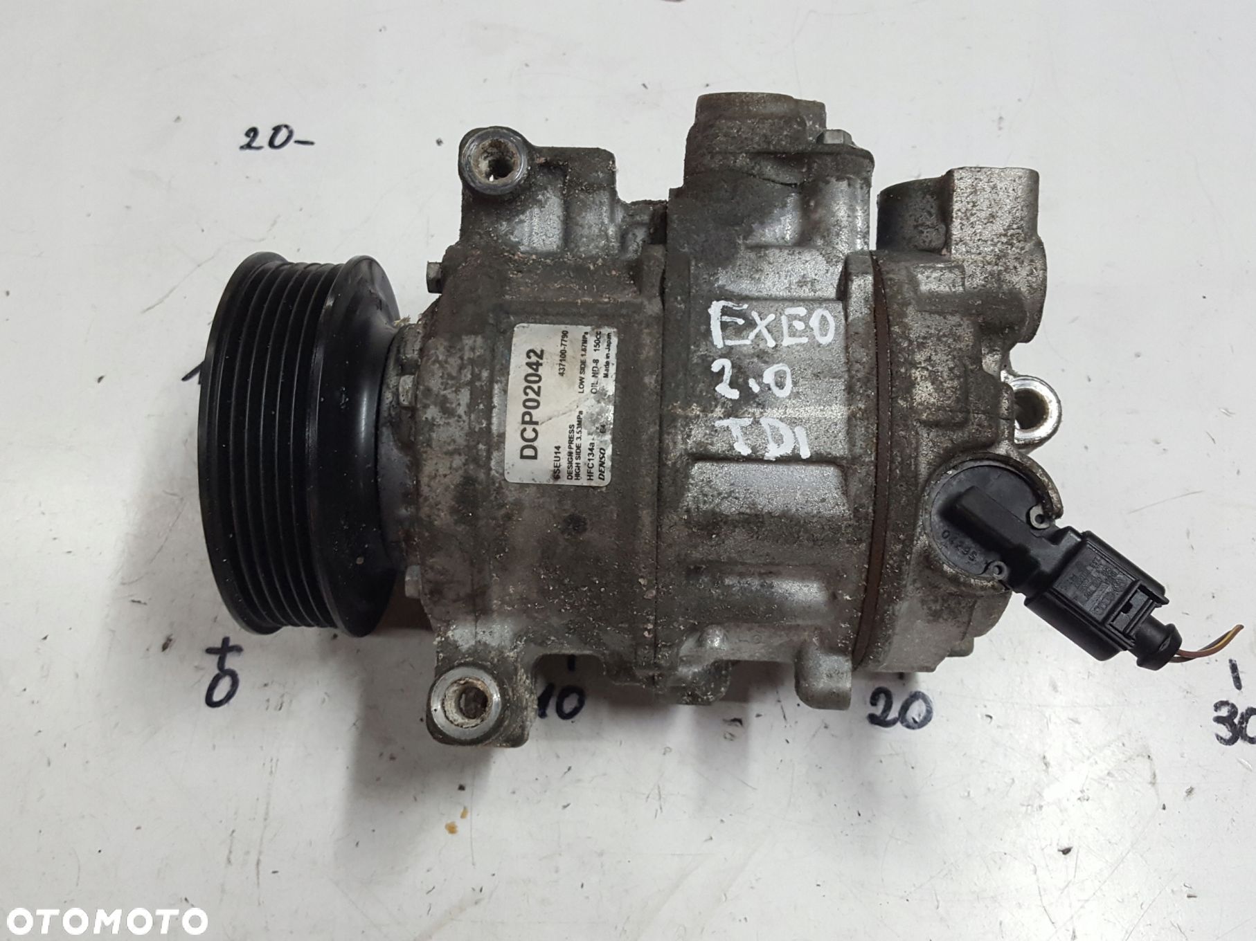 SEAT EXEO AUDI A6 C6 2.0 TDI SPRĘŻARKA KLIMATYZACJI - 1