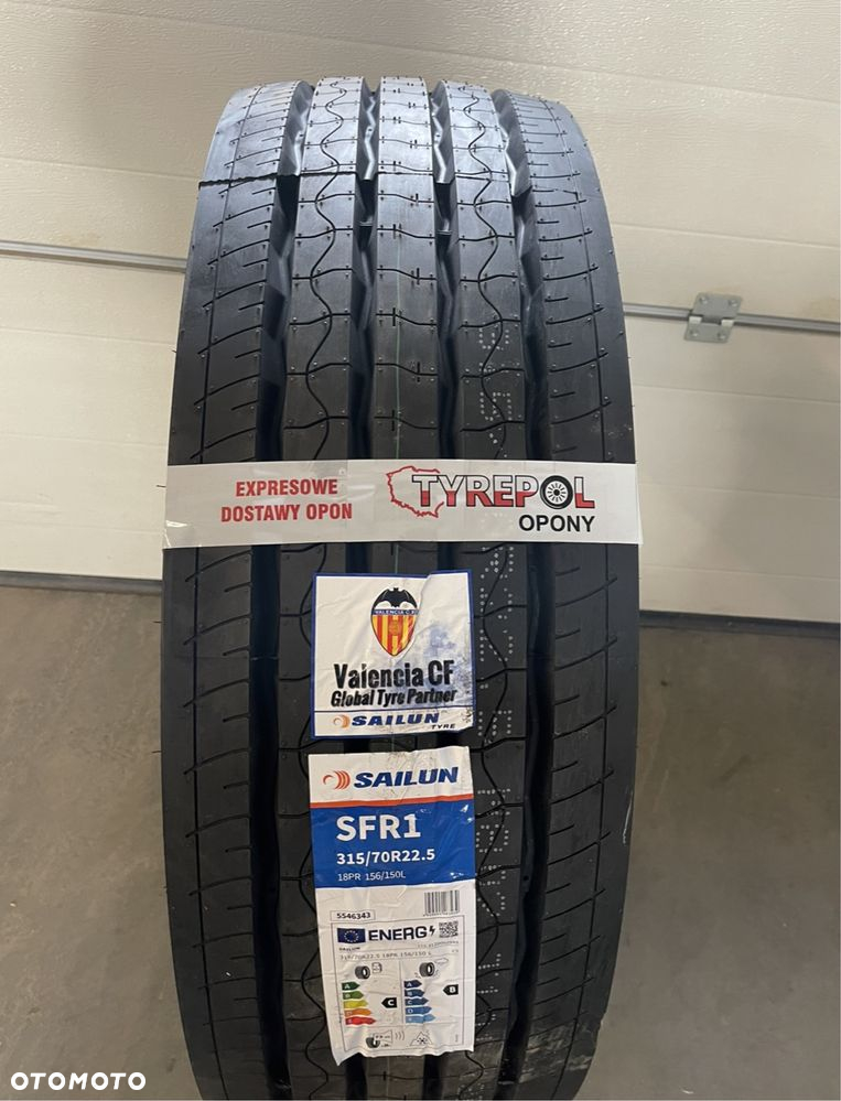 1150netto Opona SAILUN 315/70 R22.5 SFR1 przód 315 70 M+S WIETNAM - 2