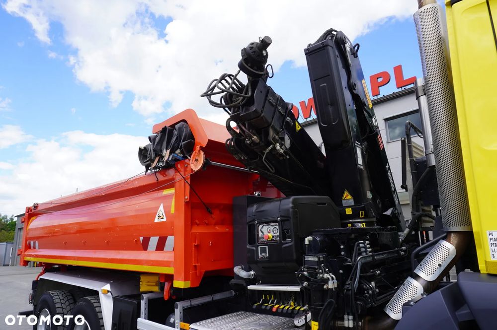Mercedes-Benz Arocs 2640 6x4 / 100 tys. km! / HIAB X-Hiduo 158 / rotator / Wywrotka 2-stronna - 18