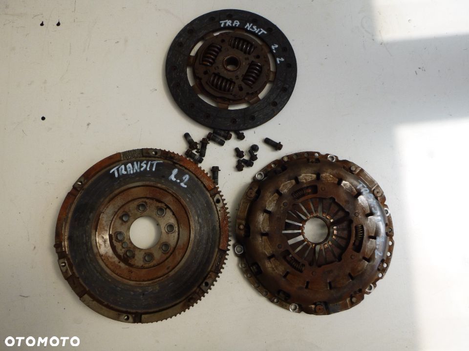 Ford Transit MK7 2,2 TDCI sprzęgło koło zamachowe 6C1Q6375AD  23 zęby średnica 250 - 1