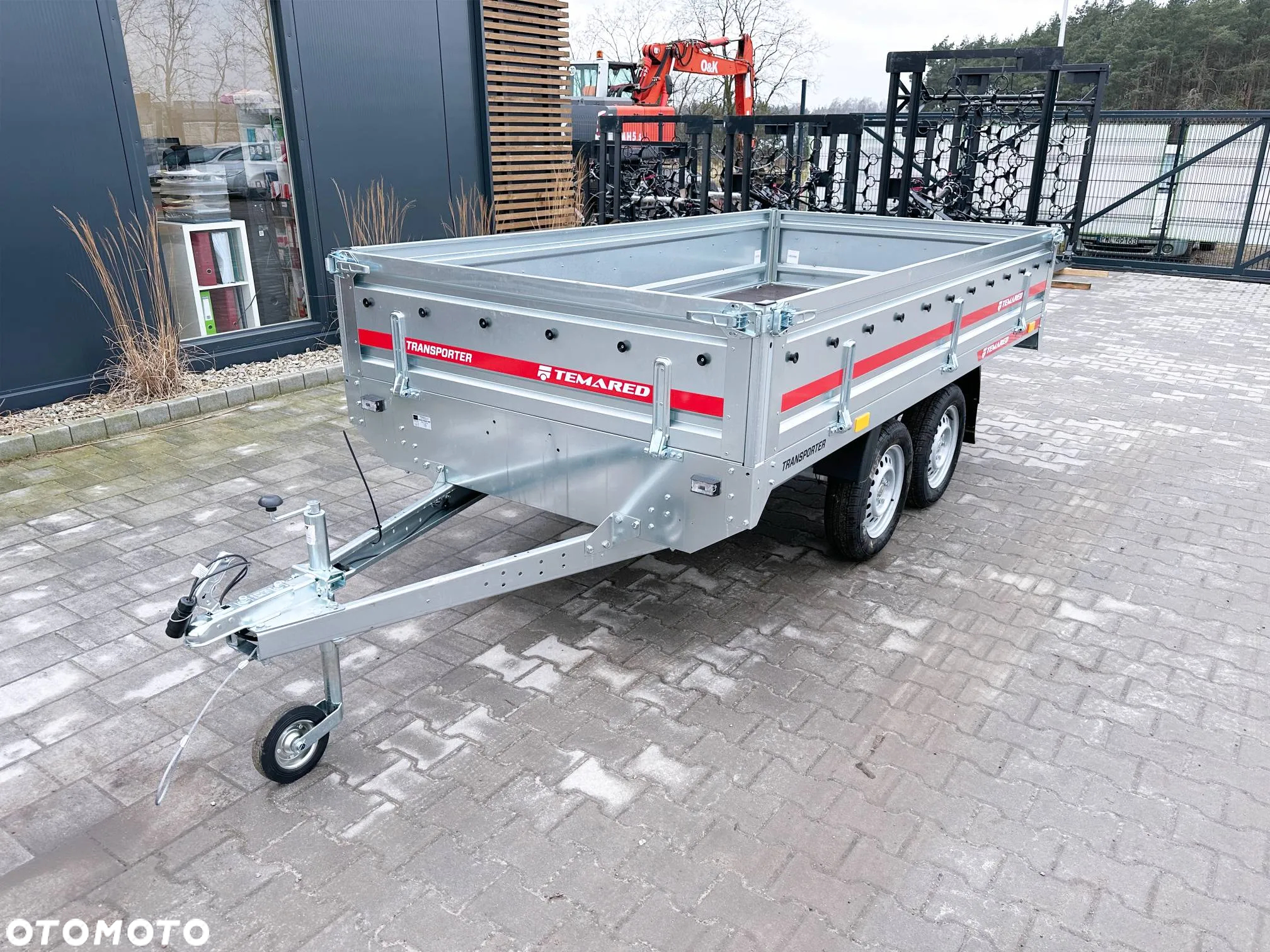 Temared Transporter 3015/2 Przyczepka samochodowa 264x126cm dwuosiowa - 4
