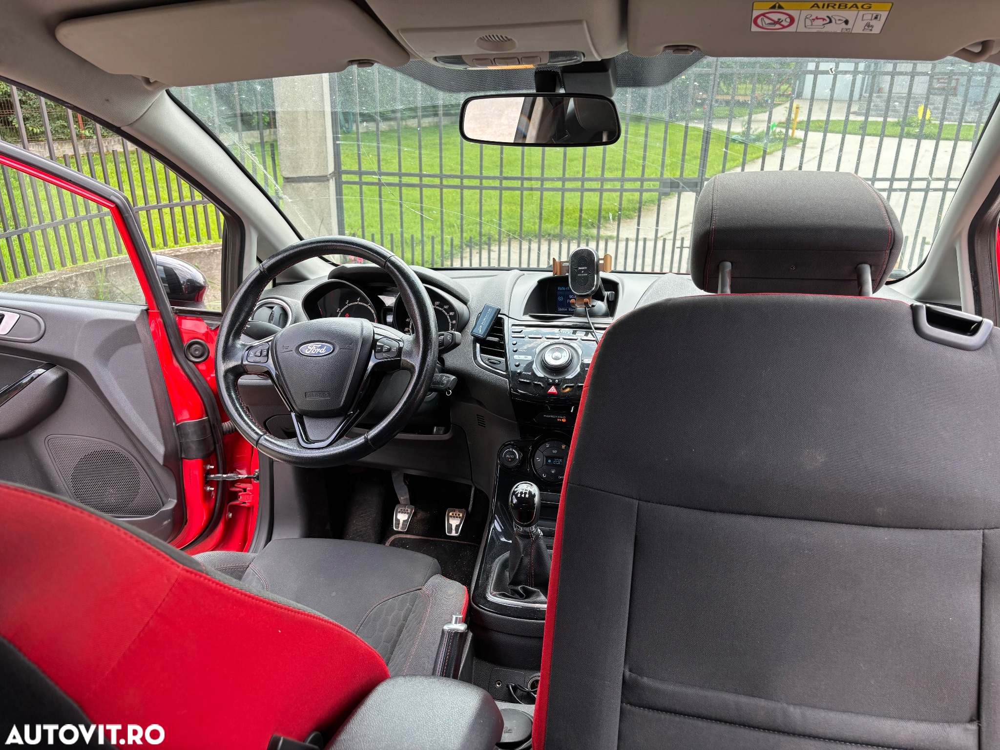 Ford Fiesta 1.0 Start Stop Red/Black Edition - 9