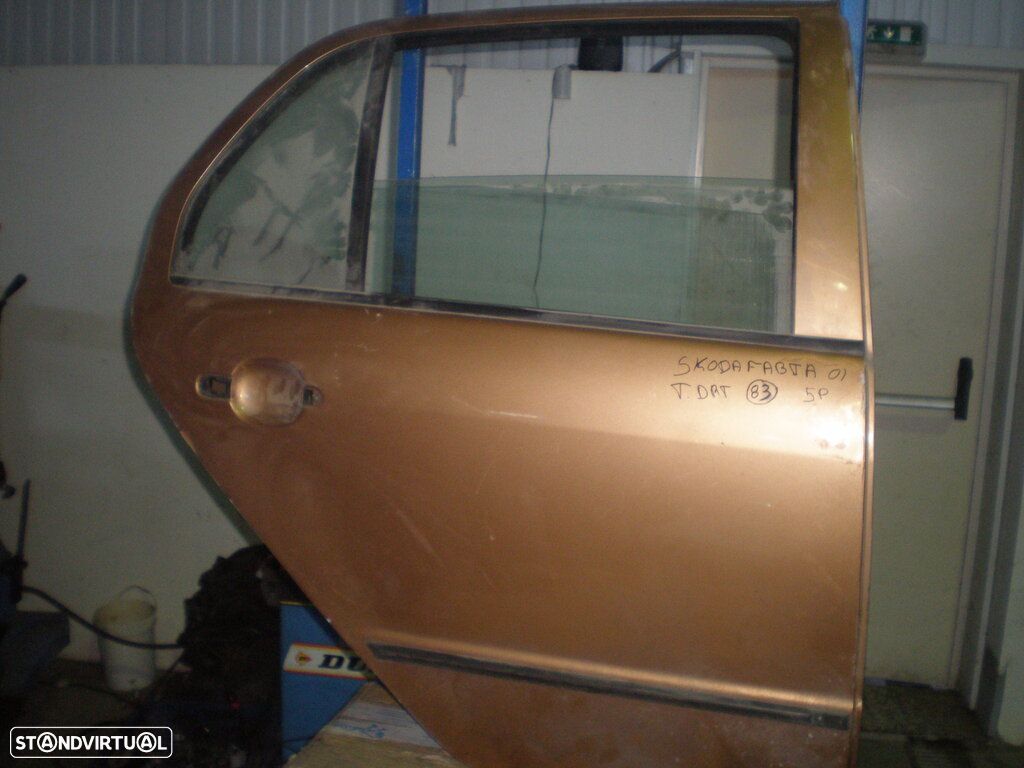 Porta REF83 SKODA FABIA 2001 5P DOURADA TD - 1