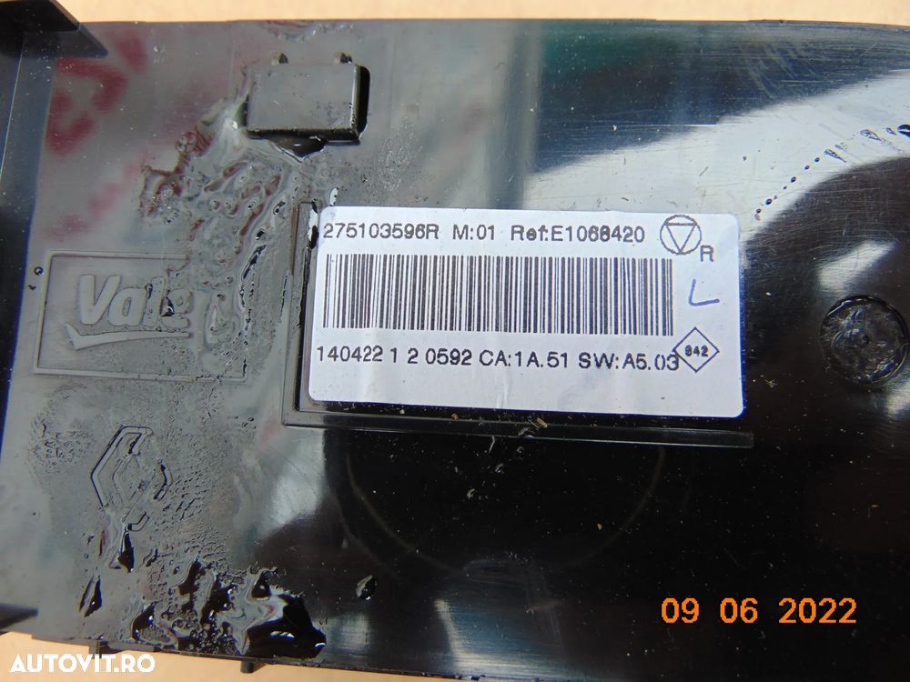 Climatronic Renault megane 3 an 2008-2015 comenzi ac clima megane 3 dezmembrez - 3