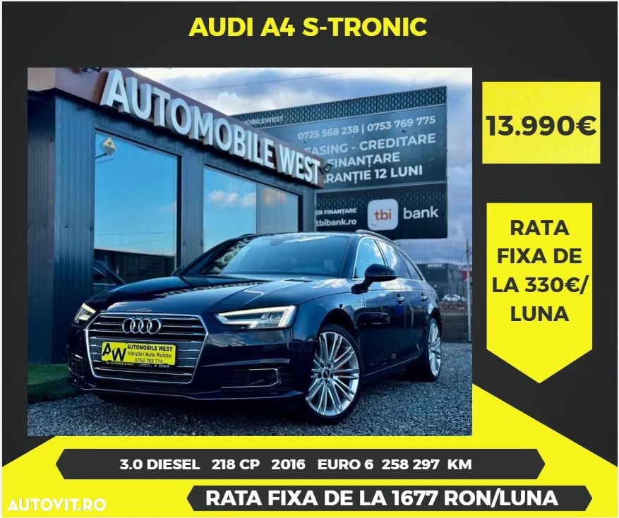 Audi A4 Avant 3.0 TDI S tronic sport